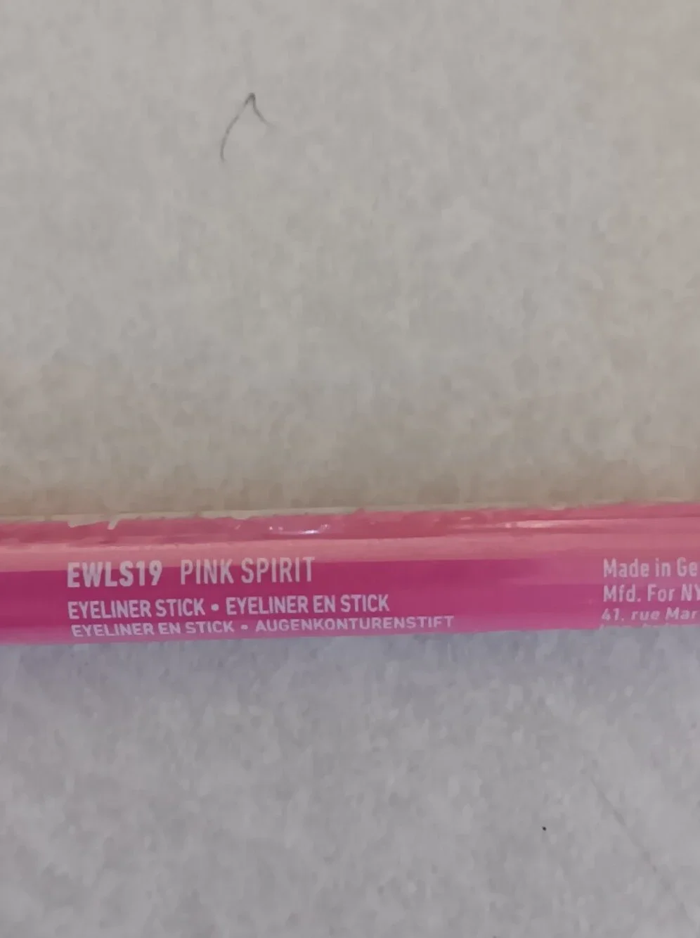 NYX Pink Precision Makeup Pencil Color Pink Spirit